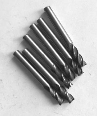 Фреза концевая 5,0 мм, ц/х, Р6М5, 4-х перая, 47/13 мм, ГОСТ 17025-71, СССР.